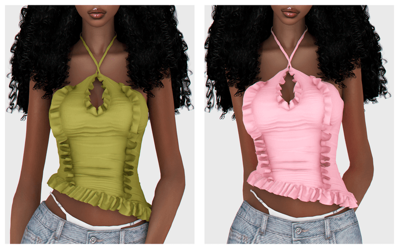Галерея мода Сет летних топов Sunkissed Tops Set #1